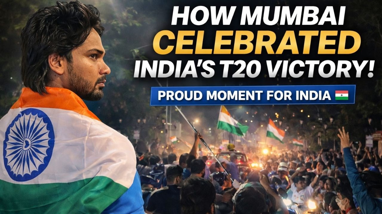 Mumbai Went CRAZY After India Won T20 World Cup 🇮🇳 | Streets Turned Into Party!