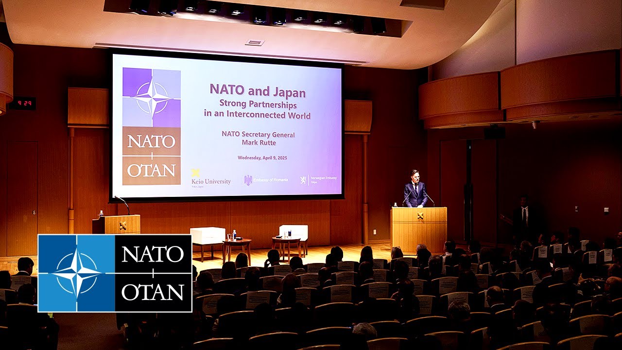 NATO Secretary General speech at the Keio University, Tokyo 🇯🇵, 9 APR 2025
