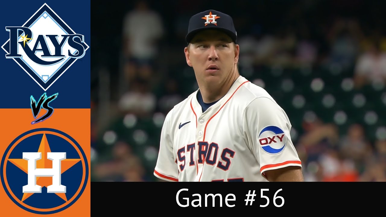 Astros VS Rays Condensed Game 5/29/25