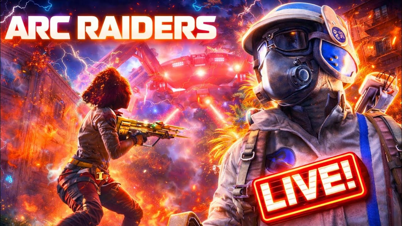 🔴 AO VIVO AGORA | ARC RAIDERS - CAOS na EXTRAÇÃO!