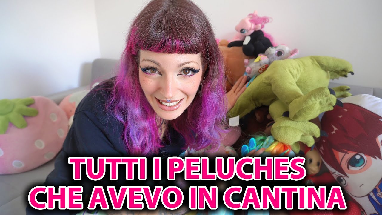 HO RIESUMATO I MIEI PELUCHES DALLA CANTINA