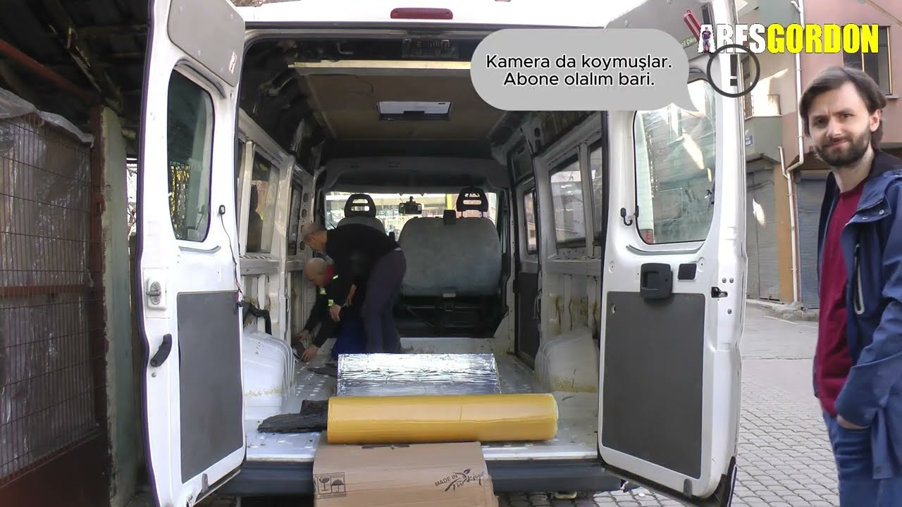 ALÜMİNYUM FOLYOLU KENDİNDEN YAPIŞKANLI KAUÇUK YALITIM UYGULAMA - MAHALLE ARASINDA KARAVAN YAPIMI  #4