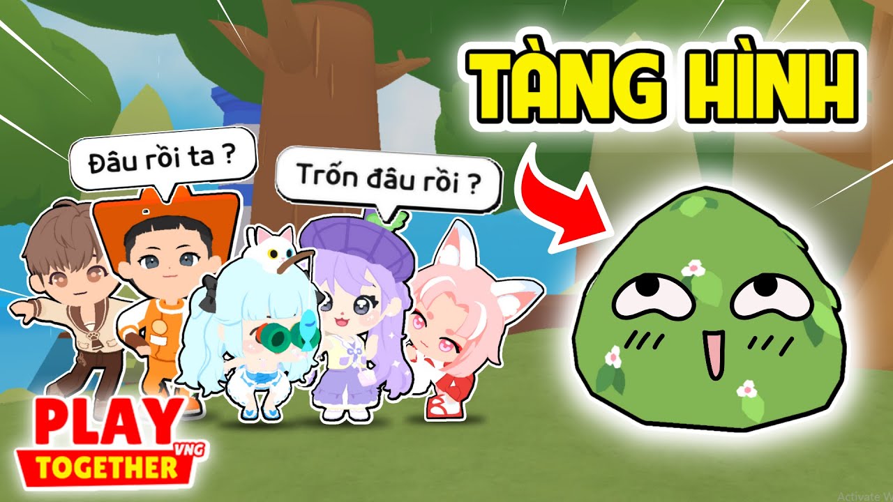 PLAY TOGETHER | BEDY HOẢNG HỐT PHÁT HIỆN BỤI CỎ TÀNG HÌNH TRỐN TÌM POPE TEAM
