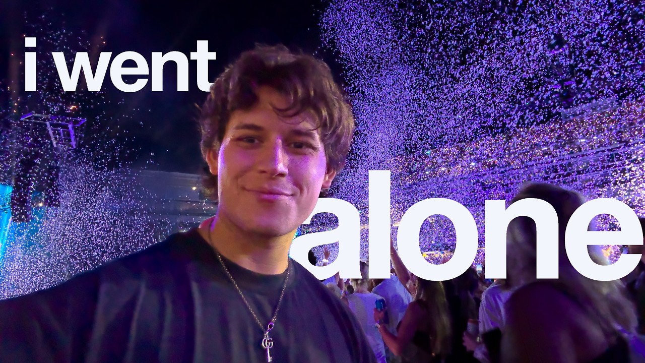 i went to my dream concert alone: Coldplay