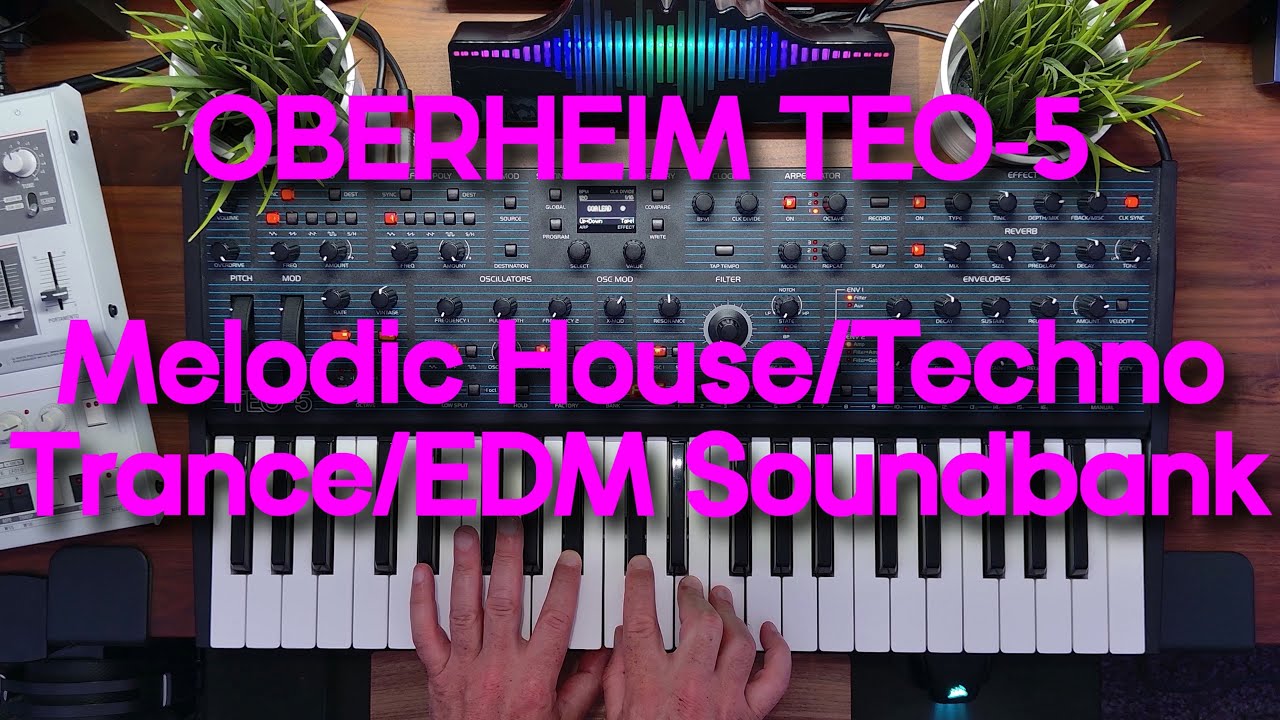 OBERHEIM TEO-5 Melodic Techno/House/Trance/EDM AtomicA Sound Pack