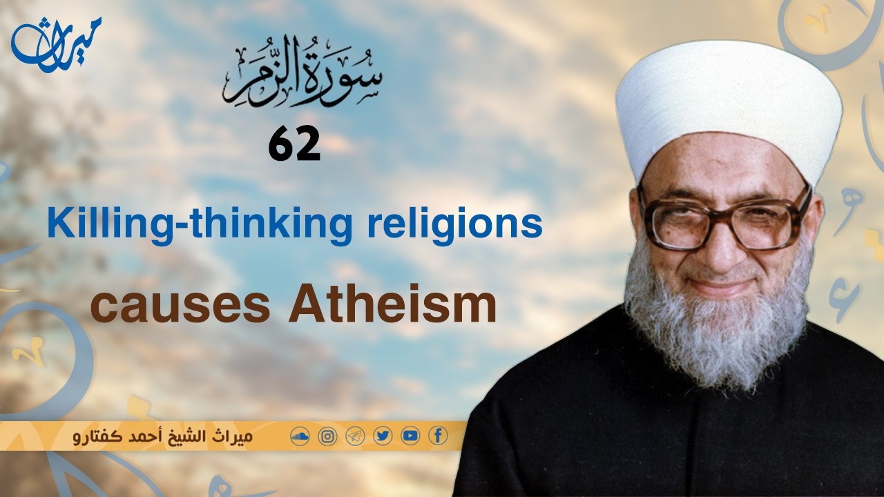 Killing-thinking religions causes Atheism