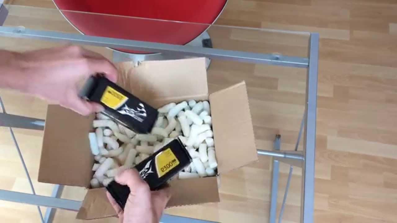 Tattu LiPo Batteries 2300 4s 45c - UNBOXING