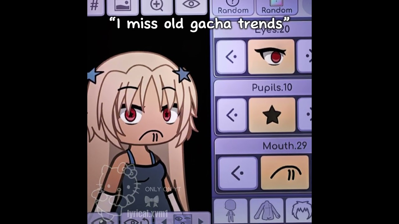 gacha mouth trend // &ldquo;I miss old gacha trends&rdquo; old gacha trends: || gl - gacha life || old trend