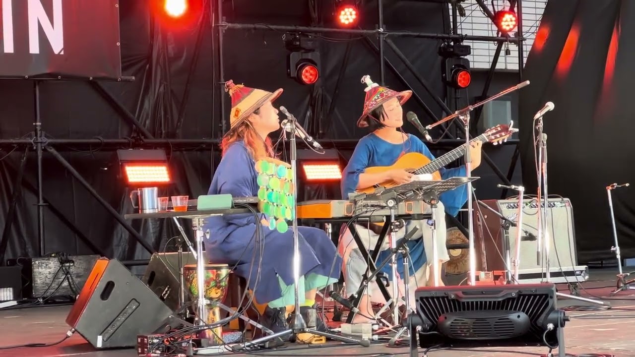 くくく(原田郁子fromクラムボンと角銅真実)@天神ミュージックシティ2024/9/29