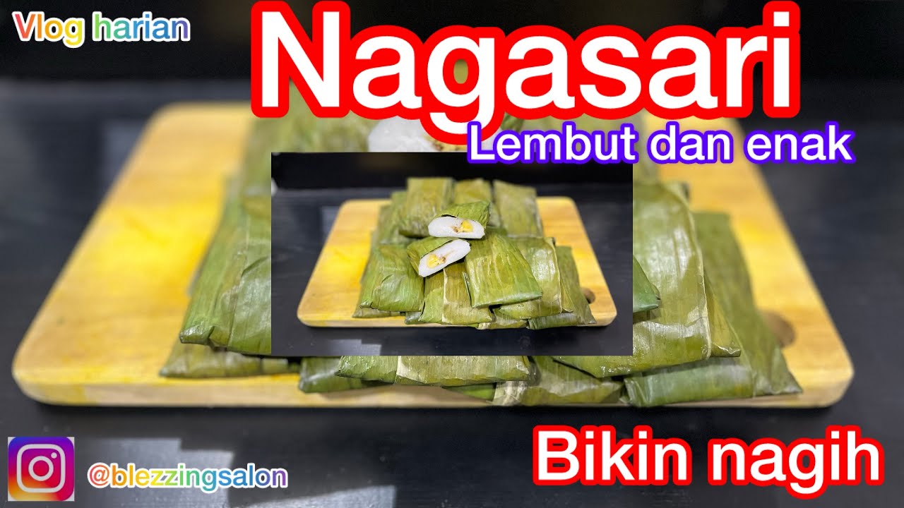 Vlog harian || resep kue nagasari  || gak pakai ribet dan bikin nagih ❤️