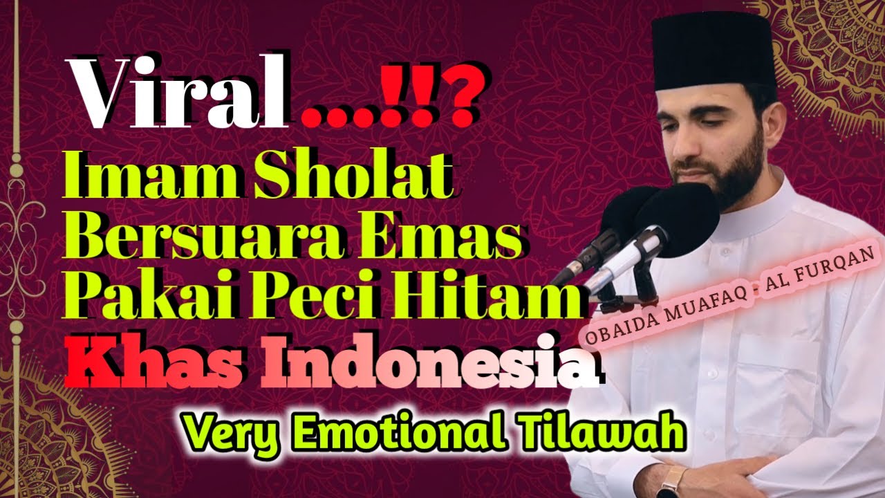 Obaida muafaq - Surah Al Furqan /Tilawah merdu - Murottal tek dan terjemah