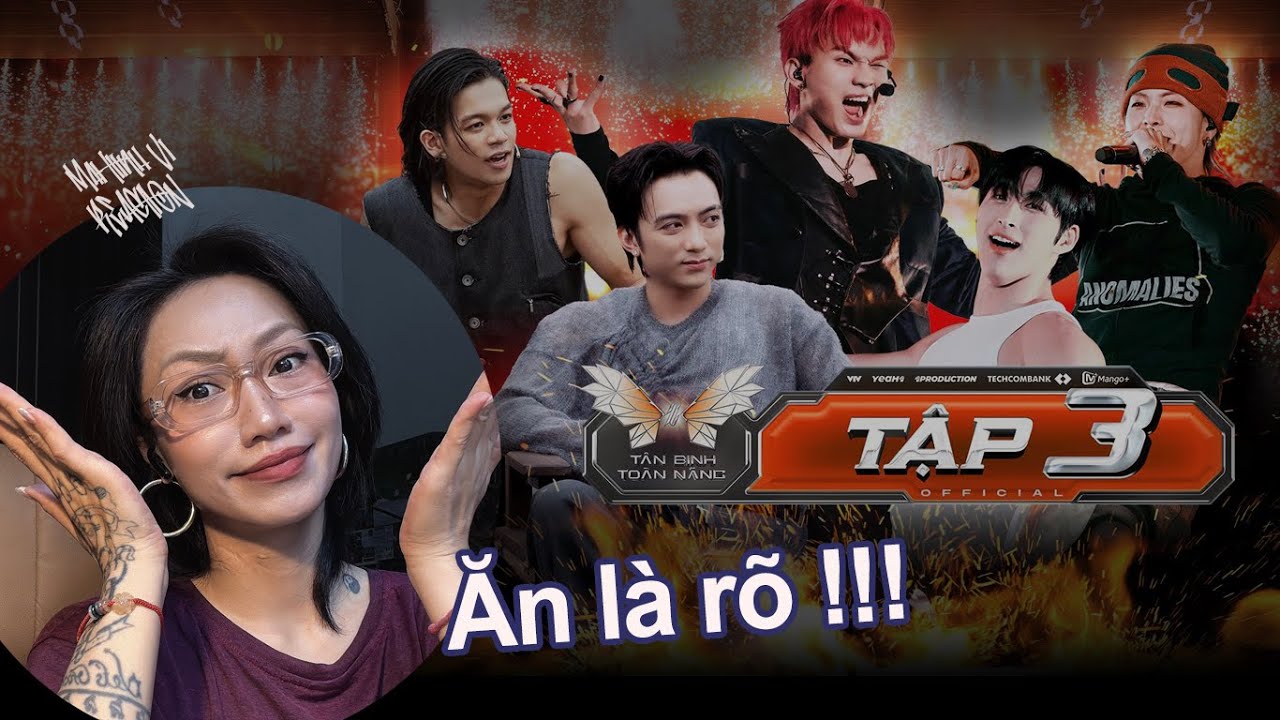 TBTN Tập 3: Ăn là rõ !!!!! l Maitinhvi reaction