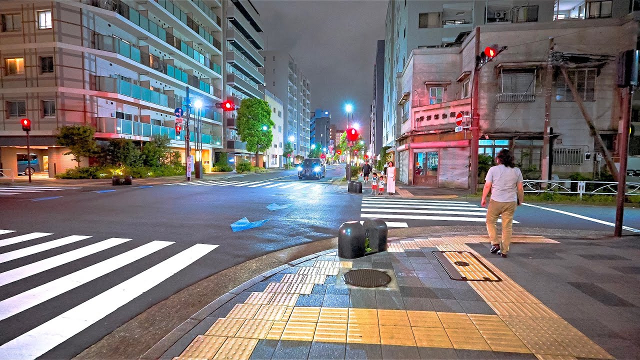 Tokyo Ryogoku, Kinshicho Night Walk, Japan • 4K HDR