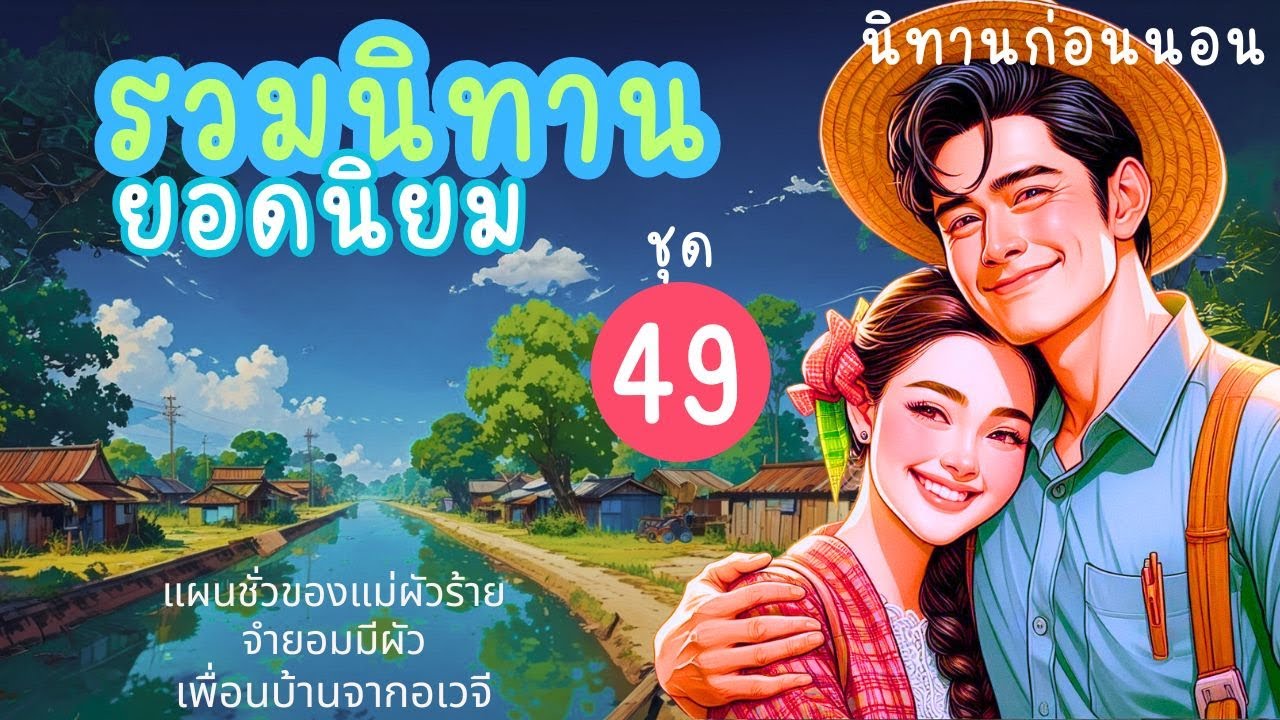 รวมนิทานยอดนิยม ชุดที่ 49 | นิทานก่อนนอน นิทานชาวบ้าน ฟังกันเพลินยาวๆ มีแง่คิด คติสอนใจ หลายรสชาติ