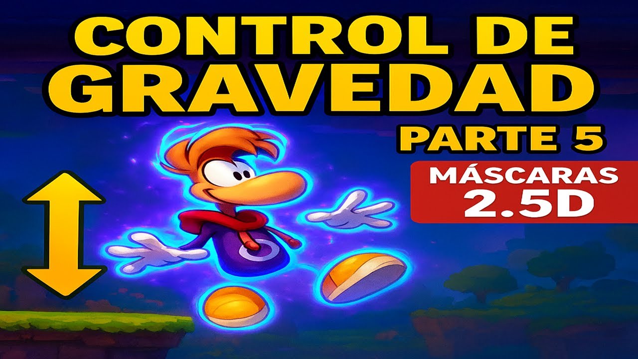 Rayman 2.5D | Новая сила: Управление гравитацией! | Маски, часть 5