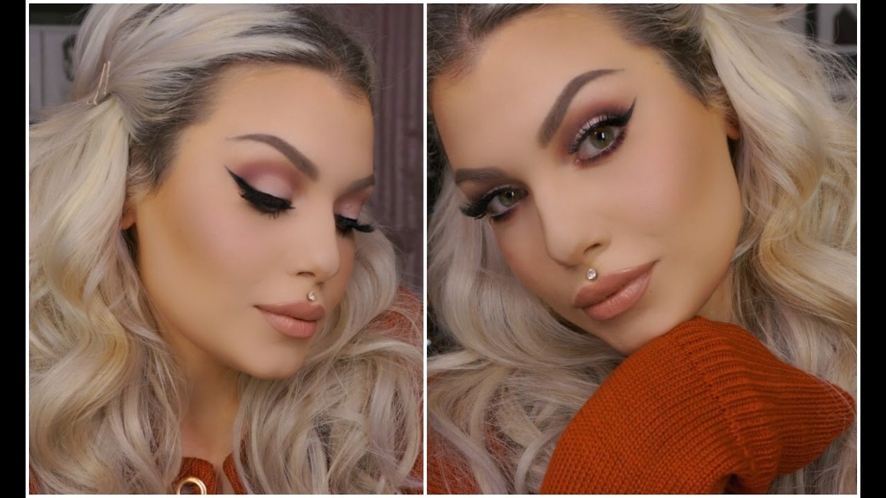 Soft Date Night Glam - i look like a pumpkin
