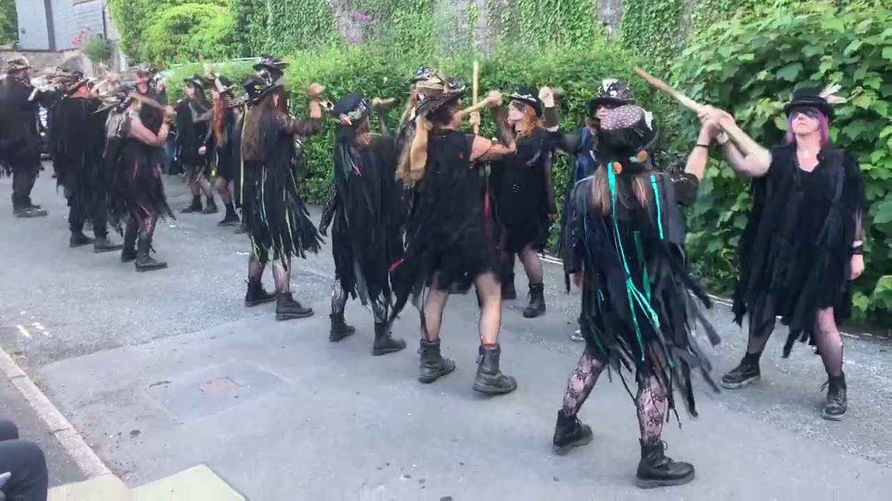 Beltane Border Morris - Dancing Vixana