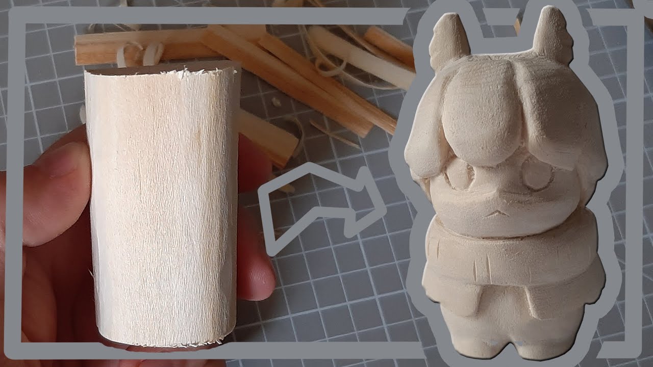 make a wooden figure night fly / woodwork