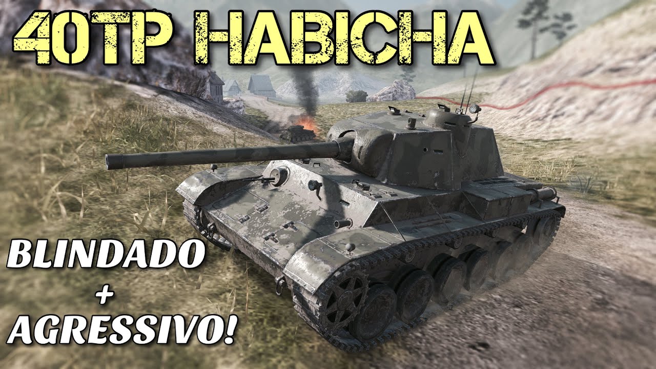 COMEÇANDO DO ZERO |17| 40TP Habicha ME SURPREENDEU! UM TIER 6 COMPLETO! | World of Tanks Blitz