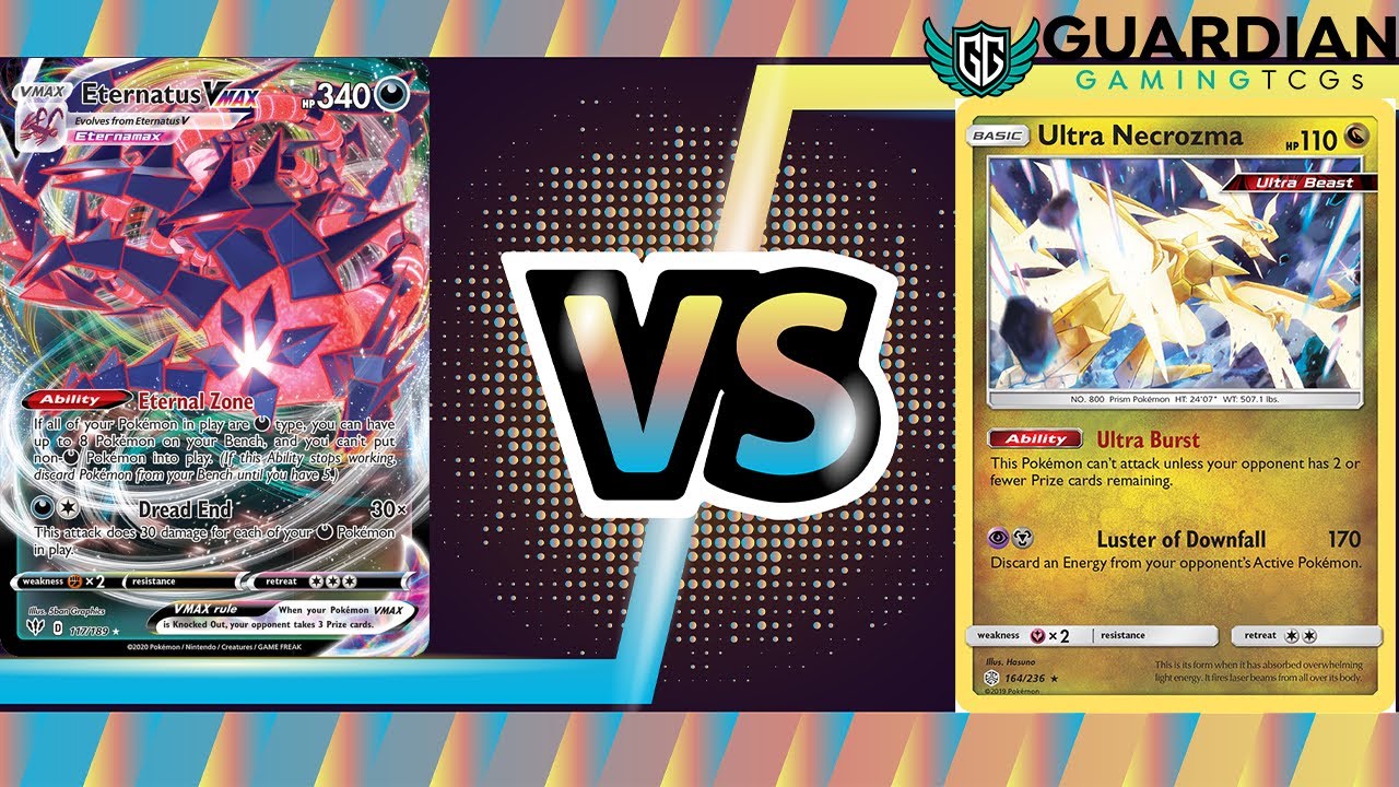 Pokemon PTCGO Expanded Format Eternatus VMAX vs Ultra Necrozma