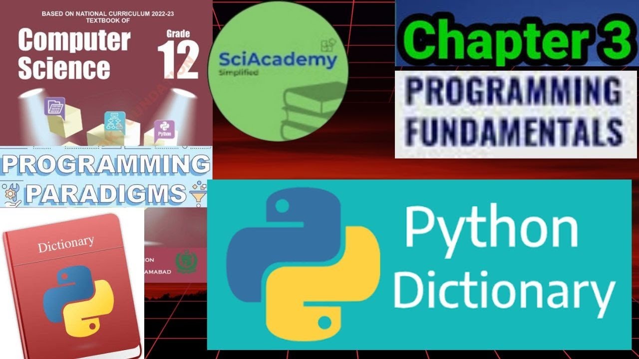 Dictionary in Python | Chapter 3 | Class 12