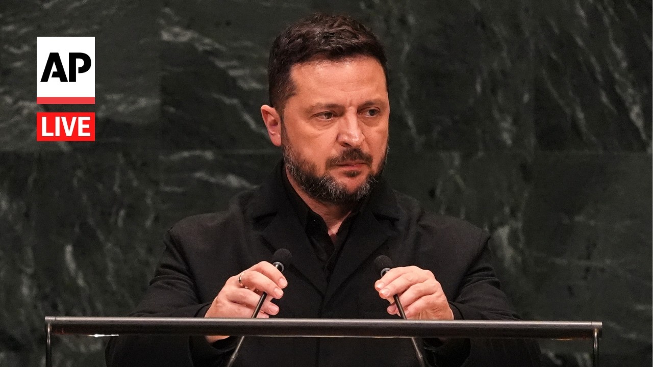 LIVE: Zelenskyy speech at UN General Assembly 2026 (full)
