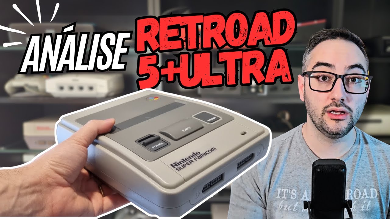 O Clone Moderno do Super Nintendo Com Cara de Super Famicom! 🎮🔥