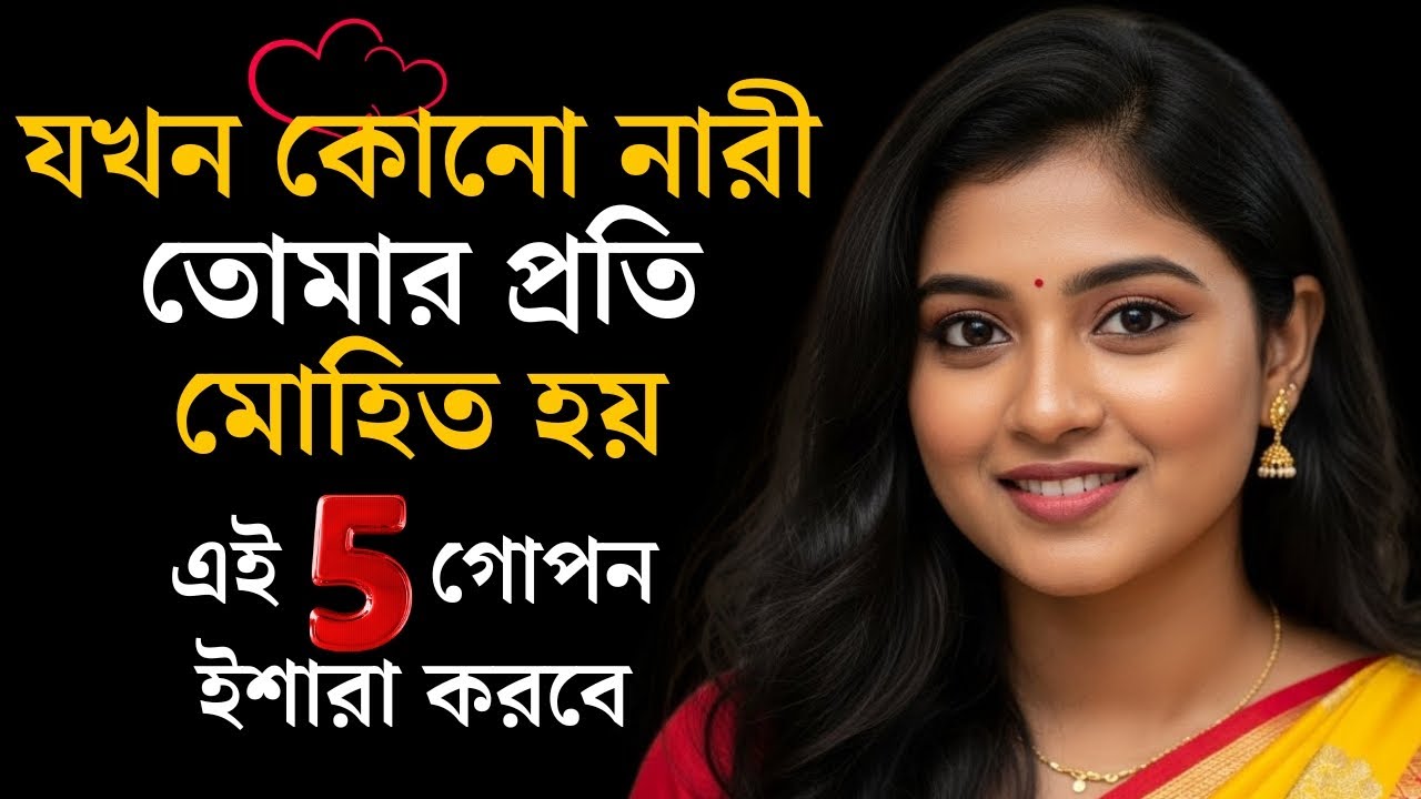 যখন কোনো নারী তোমার প্রতি মোহিত হয়, তখন সে এই ৫টি ইশারা অবশ্যই দেয় | Love Female Psychology Tips
