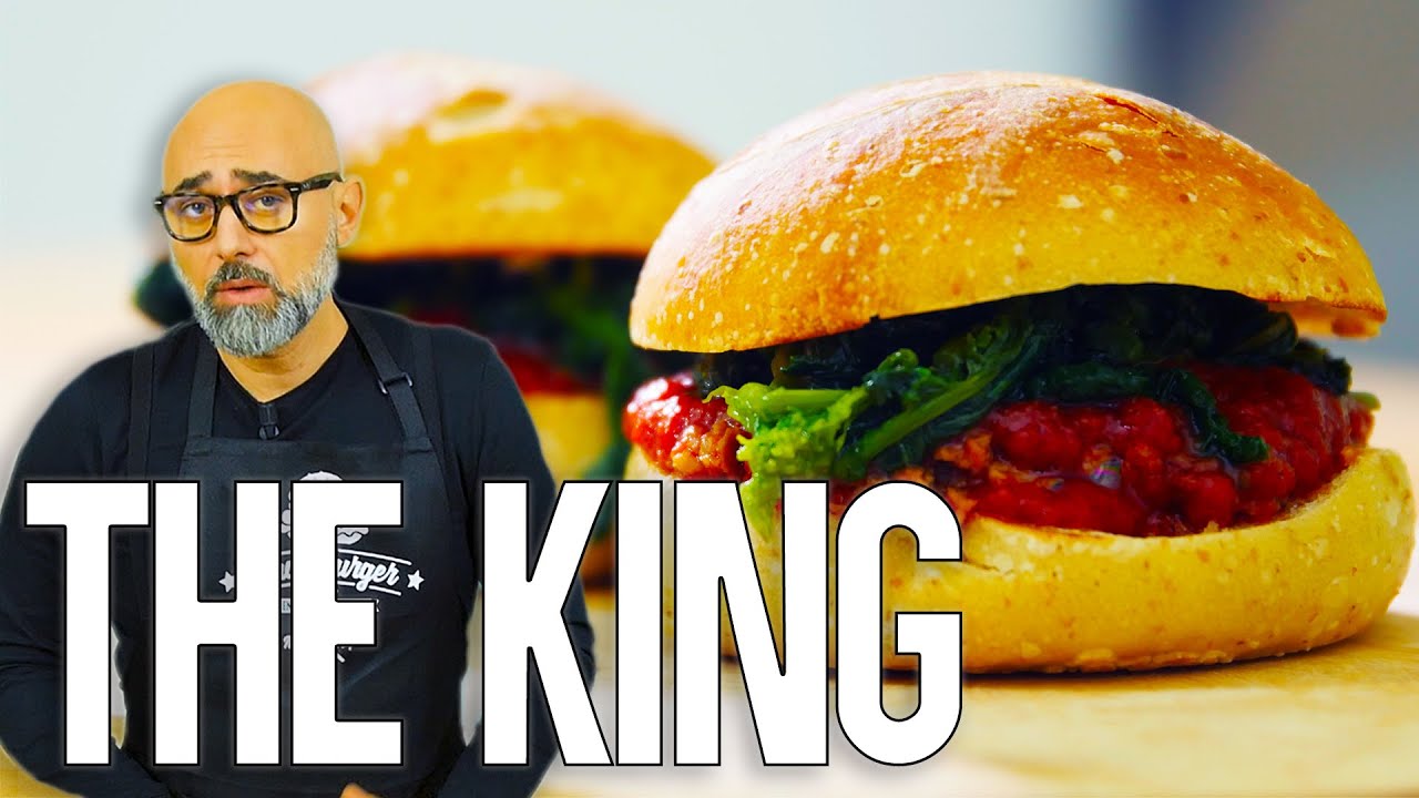 THE KING of NAPOLI: salsiccia e friarielli in un panino - Jack Burger | Cucina da Uomini