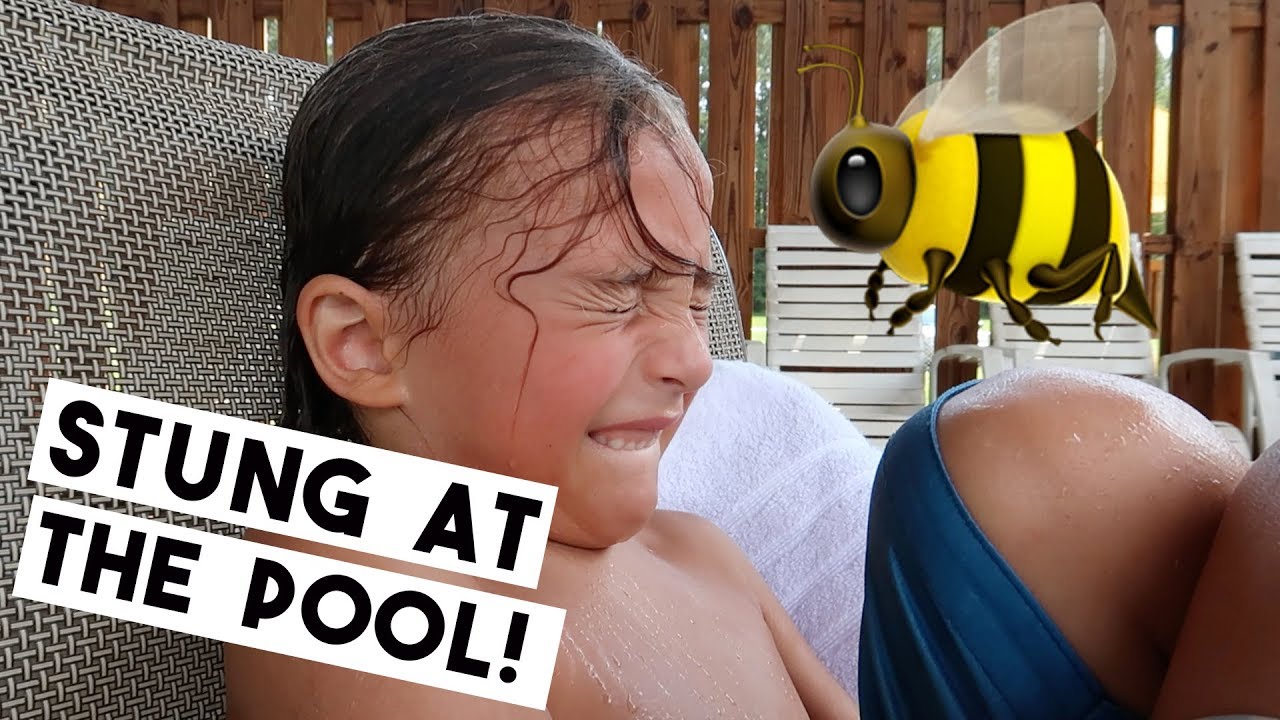 Sebi's First Bee Sting!