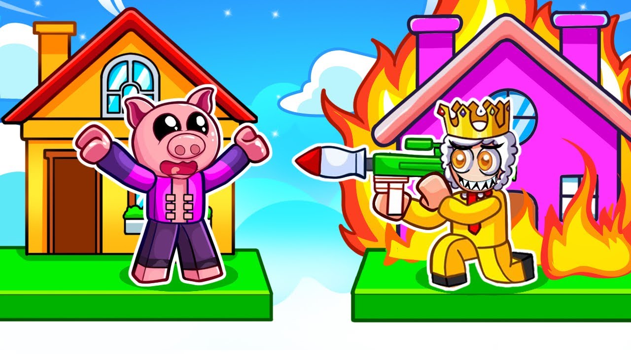 BouchaL vs Oveskas STRAŠNÉ DOMY v Robloxu!