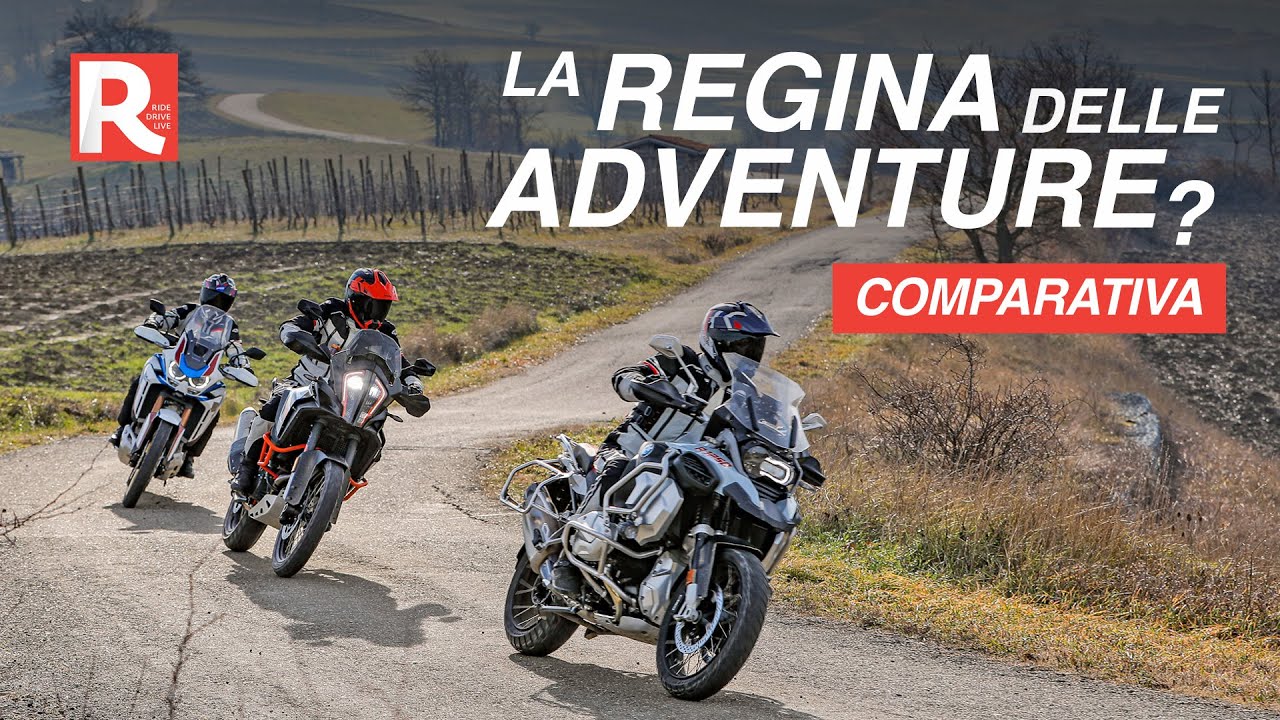 Maxi Enduro 2020, BMW R 1250 GS vs Honda Africa Twin 1100 vs KTM 1290 - La sfida delle 