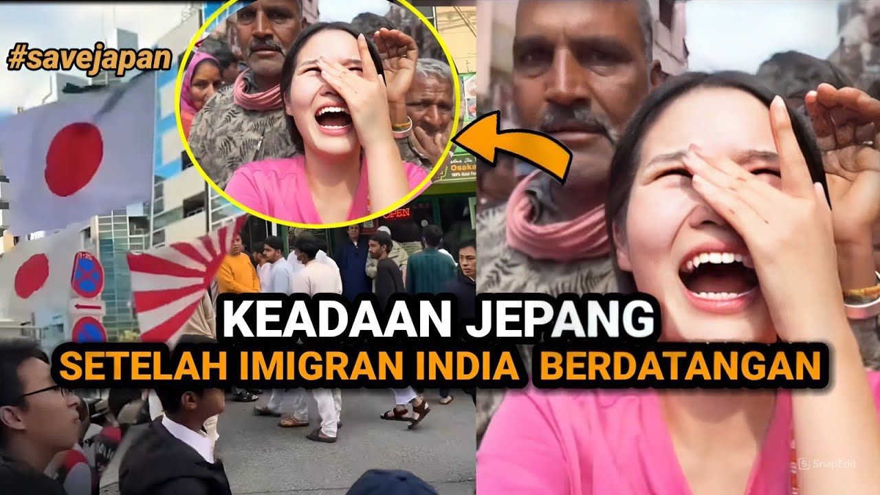 Berubah total😳- inilah keadaan jepang setelah imigran asal India Berdatangan 