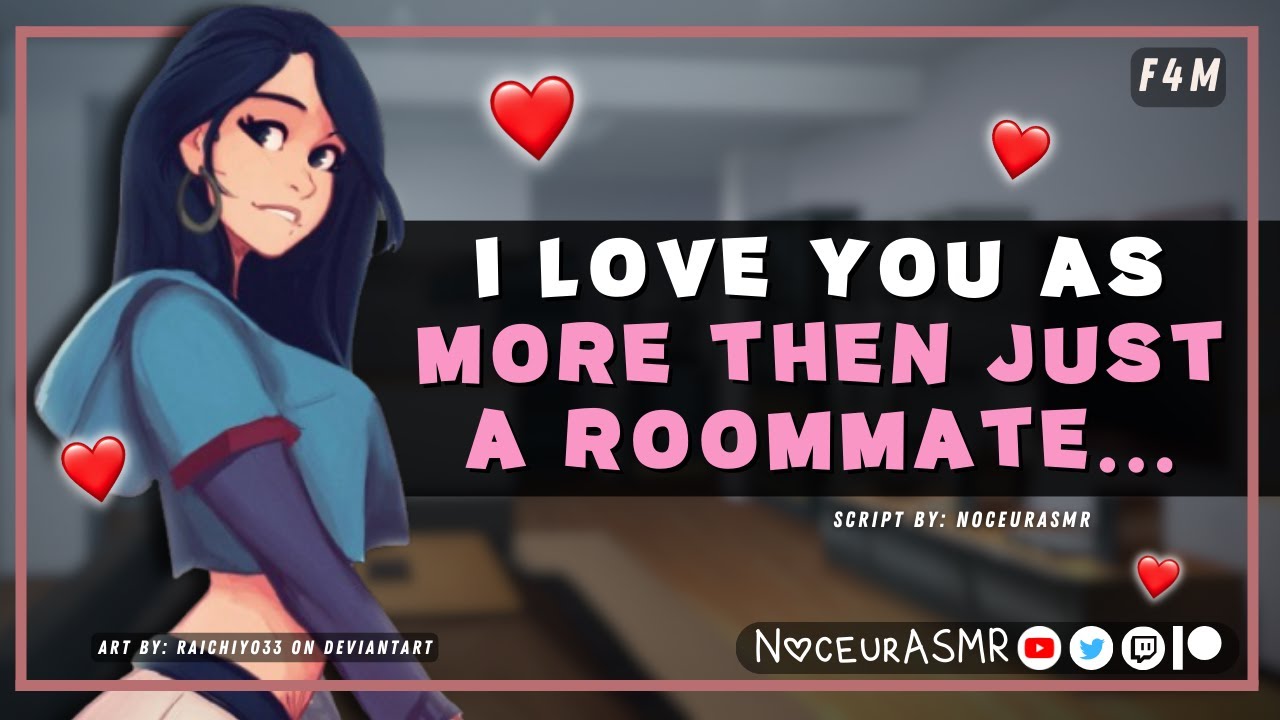 🎧 Roommates Pep-Talk Turns Into A Confession... 【F4M】(Friend to Lover) (Confession)