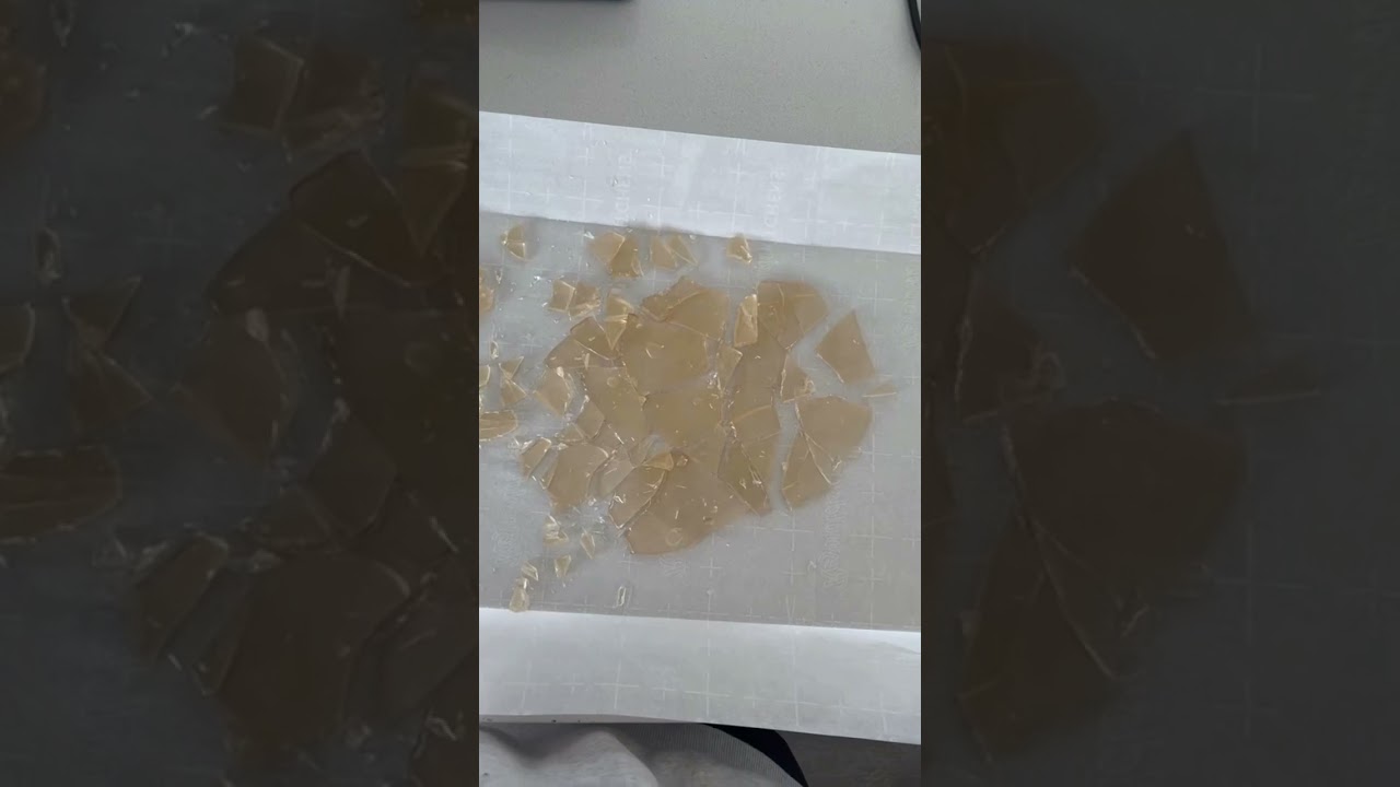Watch What Happens To Our Delta-8 Shatter! | Bloomble Shorts