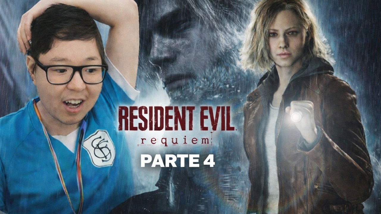 Liminha joga RESIDENT EVIL REQUIEM PARTE 4!