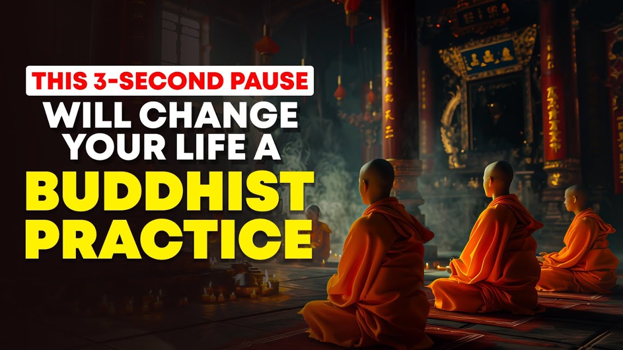 Just 3 Seconds: The Buddhist Secret to a Calm and Powerful Mind | #mindbloomwisdom