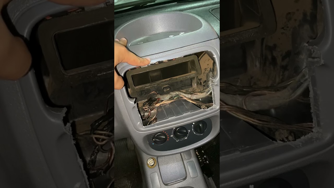 Moldura para multimídia no painel do clio
