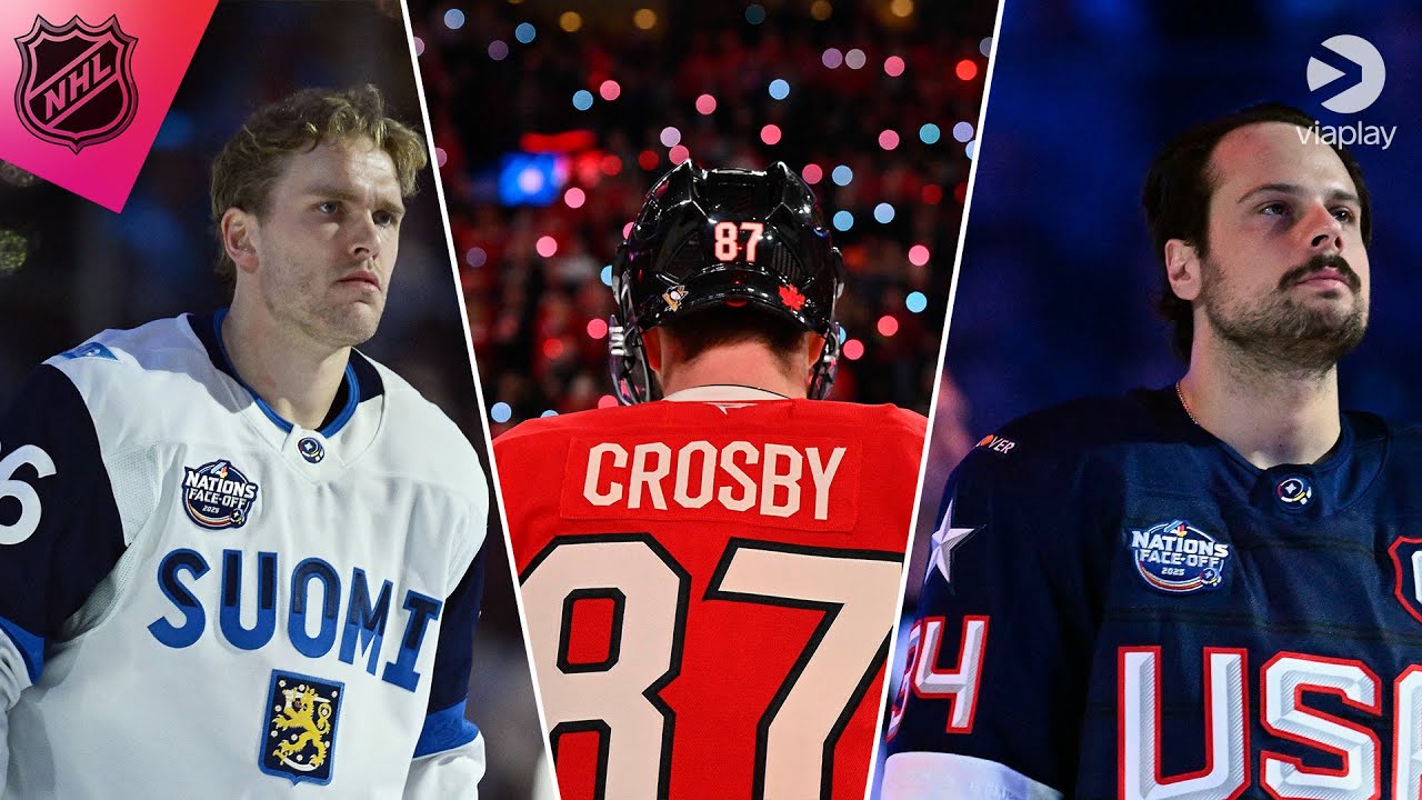 Suomen, Kanadan ja Yhdysvaltojen olympiajoukkueet