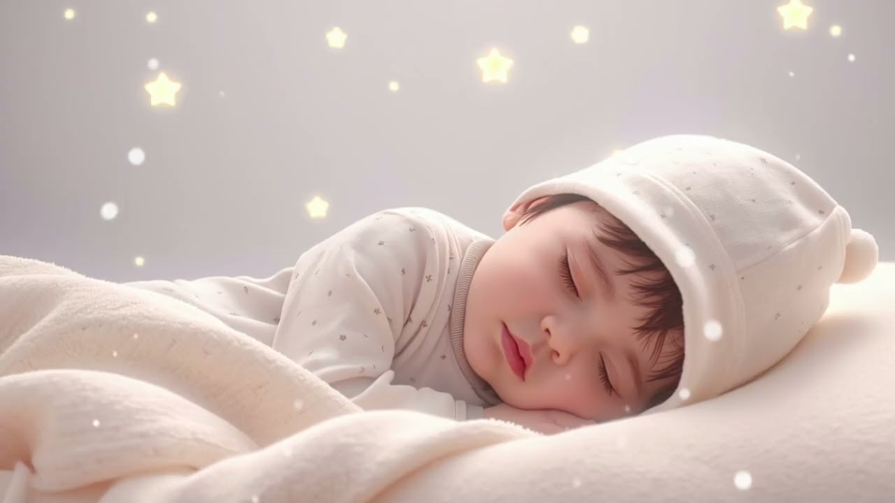 Baby Sleep Music 🎵 Mozart & Brahms Lullaby | Sleep Instantly in 3 Minutes 🌙 Deep Bedtime Calm