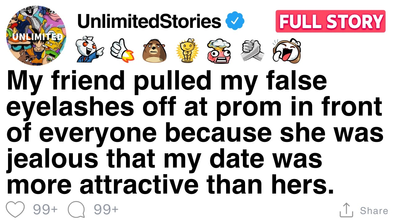 My friend pulled my false eyelashes off at prom in front of everyone [FULL STORY]