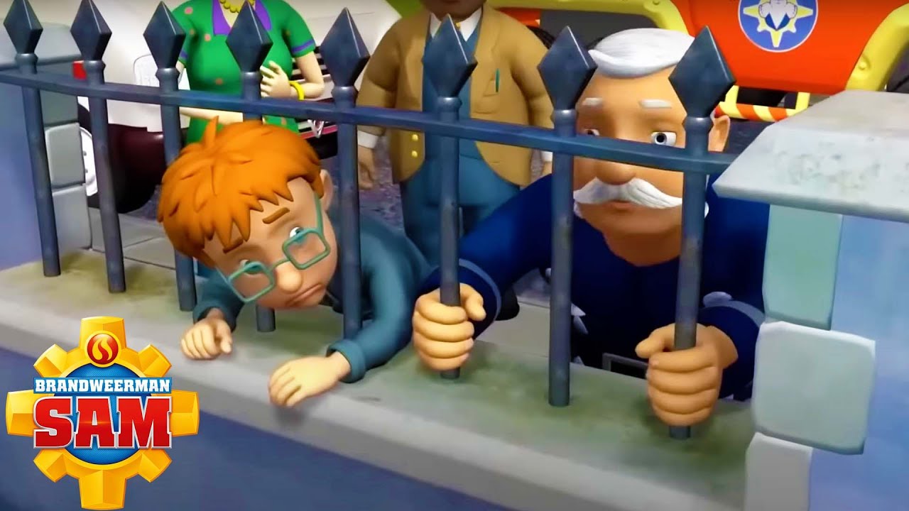Achter de tralies | Brandweerman Sam | Compilatie | Kinderfilm