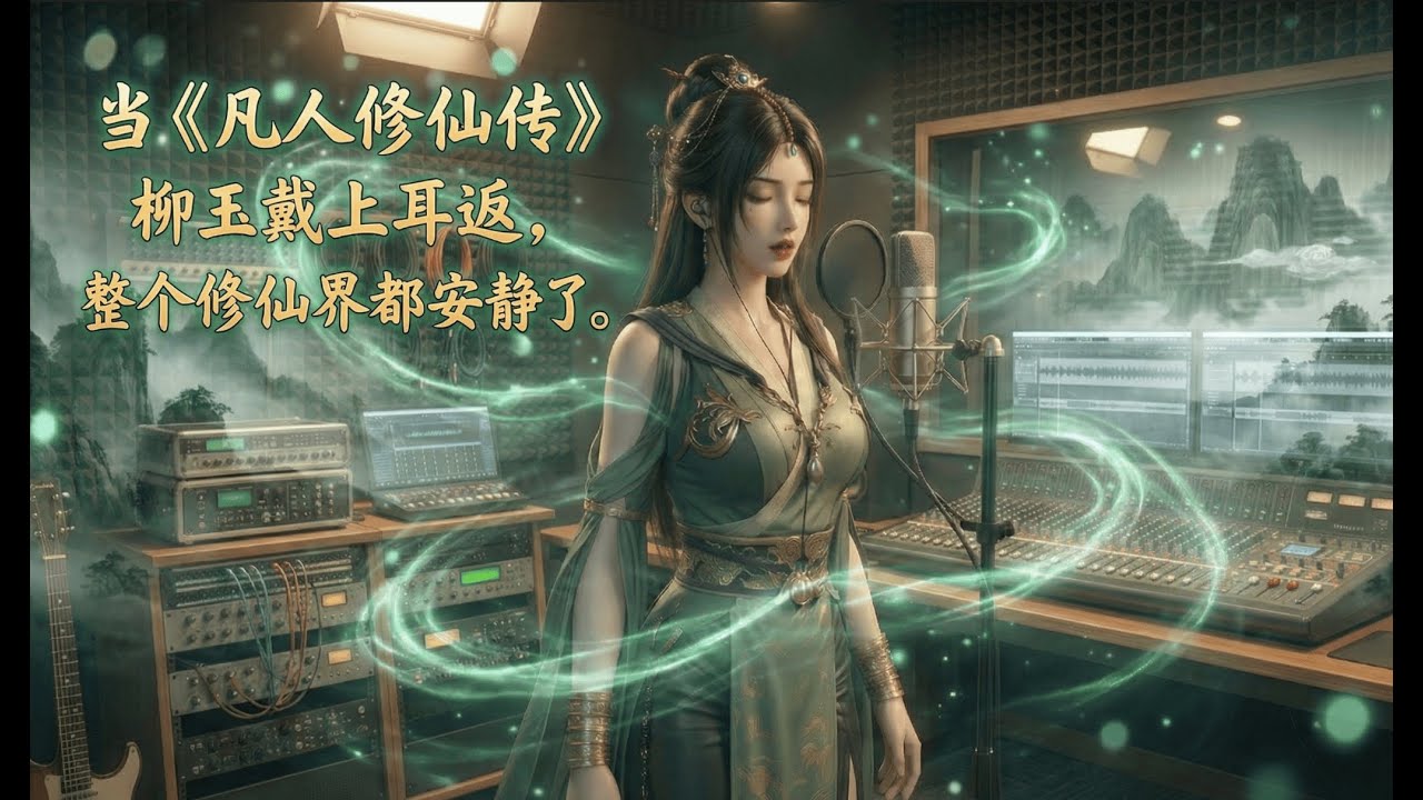她替韩立守了一辈子落云宗，如今只想唱完这首歌。完整版《云落不知处》，唱尽凡人仙途的遗憾。💔