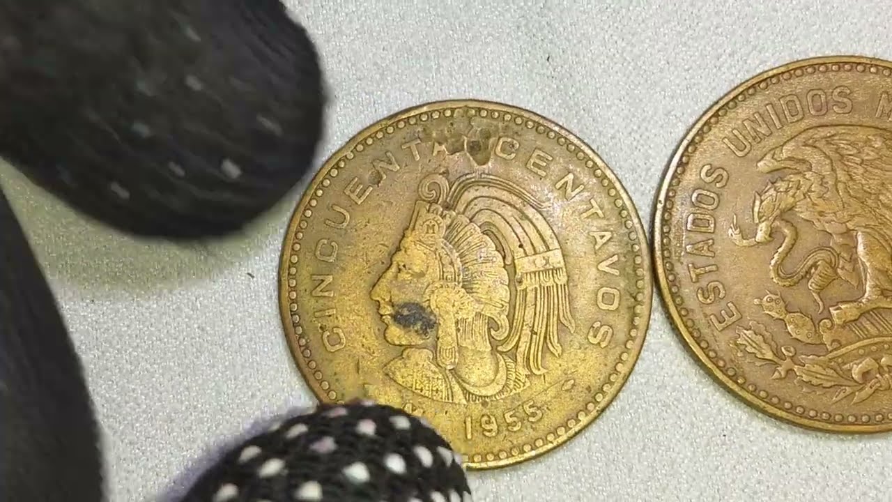Cuahutémoc 50 Centavos la gran moneda de México 