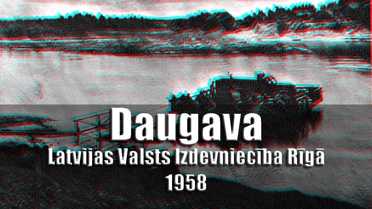 postcards - Daugava. Latvijas Valsts Izdevniecība Rīgā. 1958 USSR @ussrpostcards
