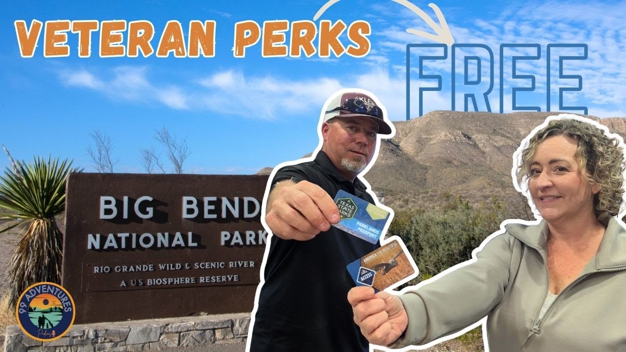 State and National Camping Perks for Veterans #veteran #nationalparks #stateparks #camping #rving