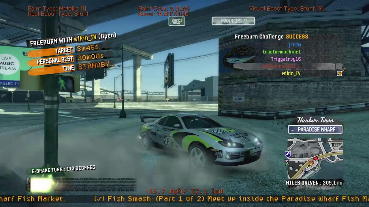 Burnout Paradise Remastered (PC) Online Stream 23