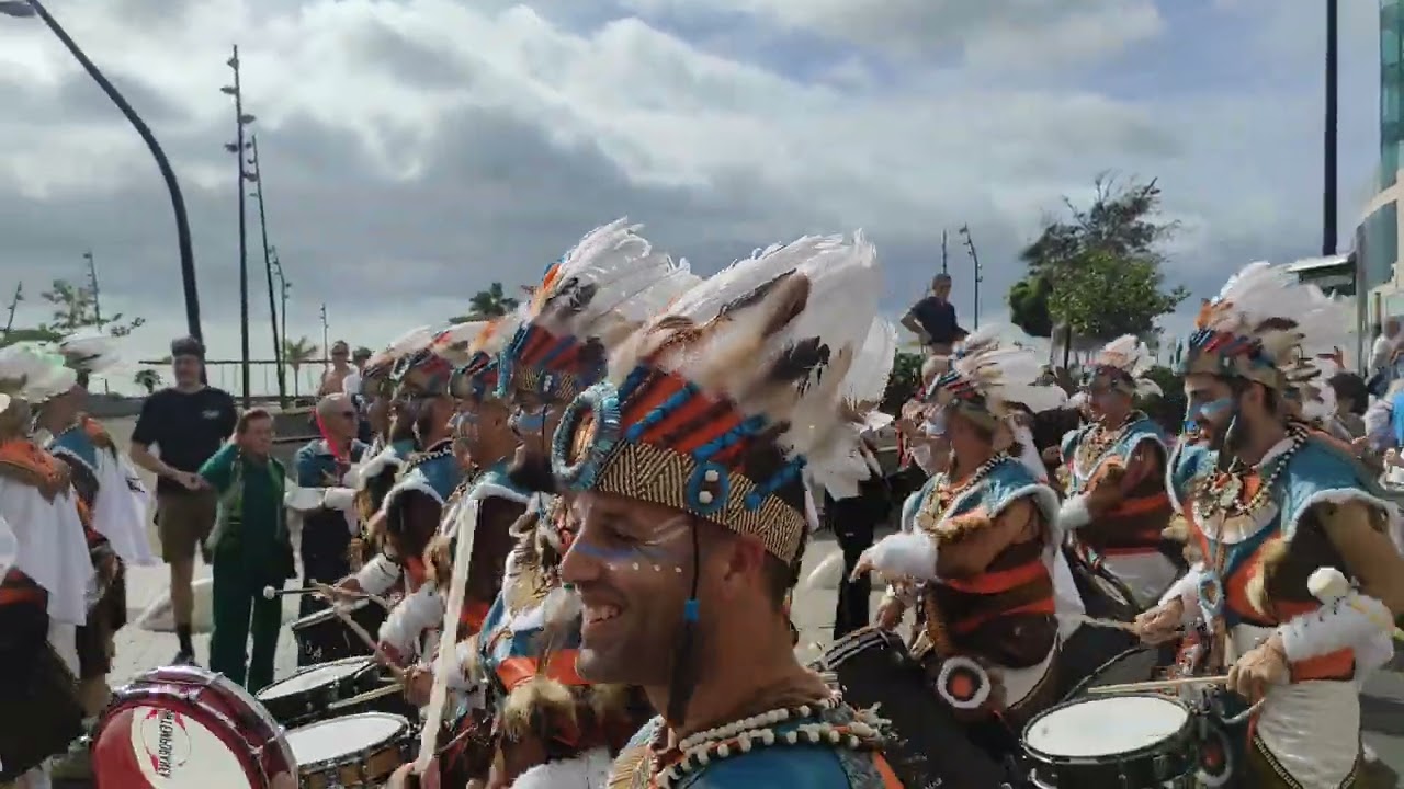 BATUCADA VILLA PIPOL 2024 - CARNAVAL PORTEÑO ARRECIFE LANZAROTE