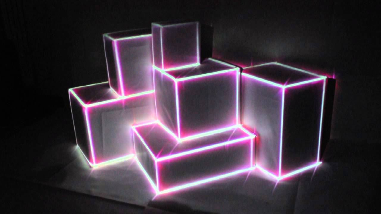 Video Mapping Cube