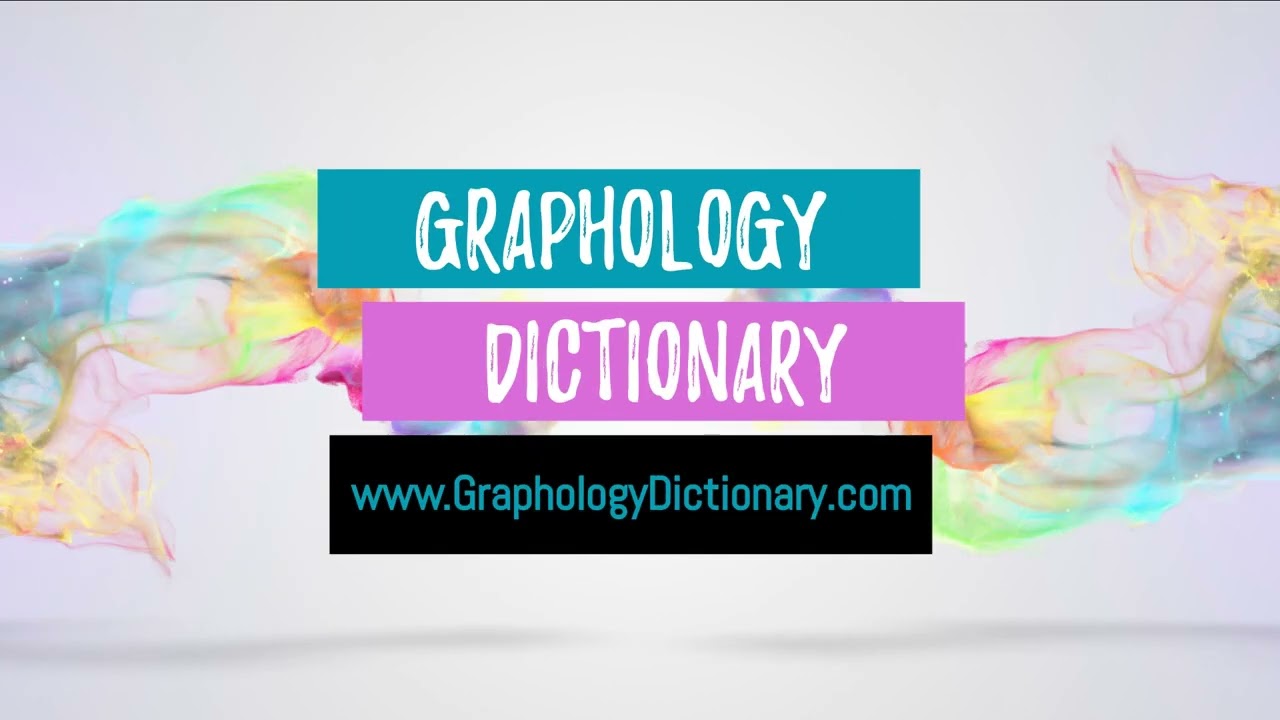 The videos on Youtube will help promote Graphology Dictionary Book.